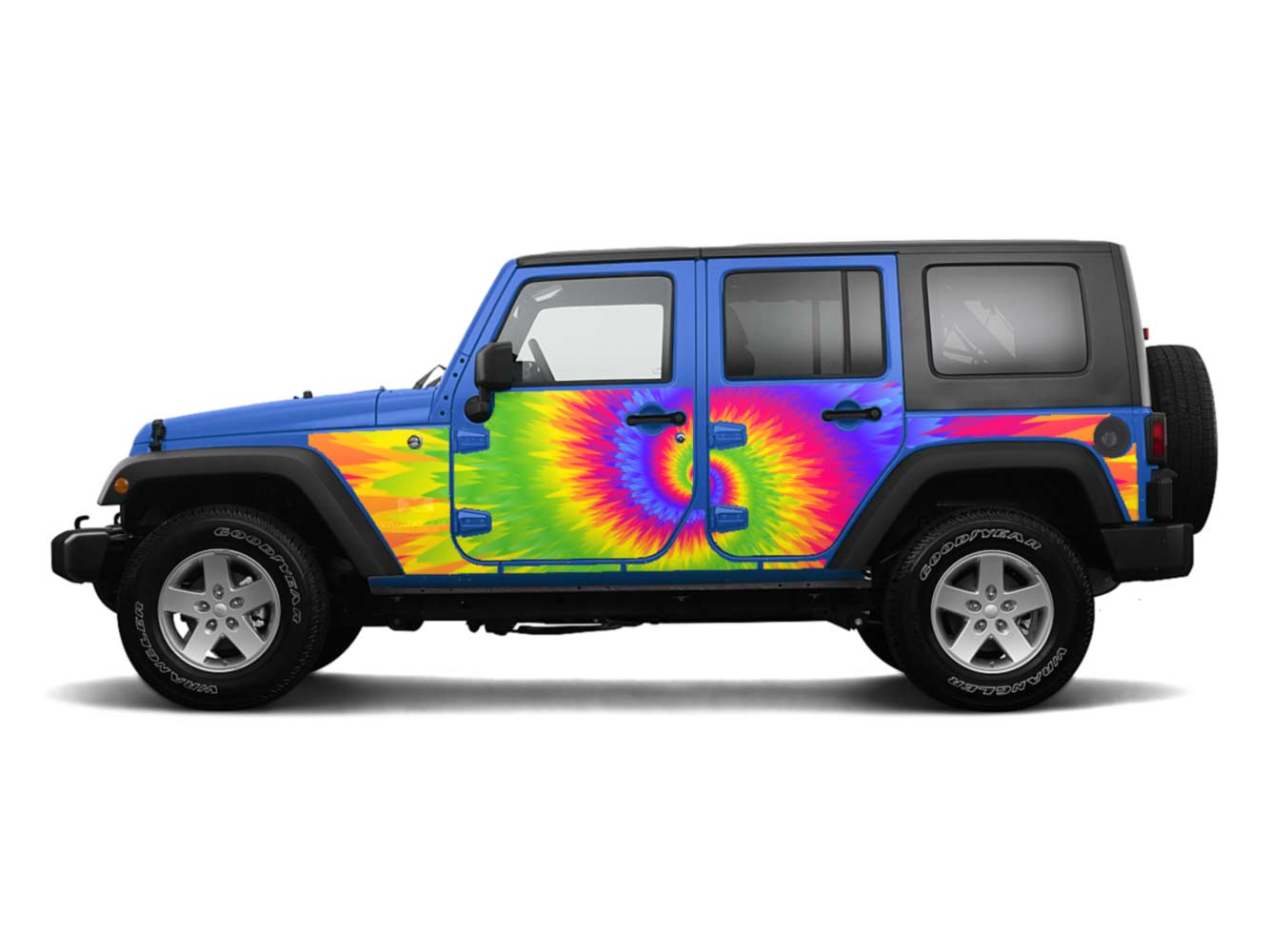 Jeep Wrangler Tie-Dye Trail-Armor  