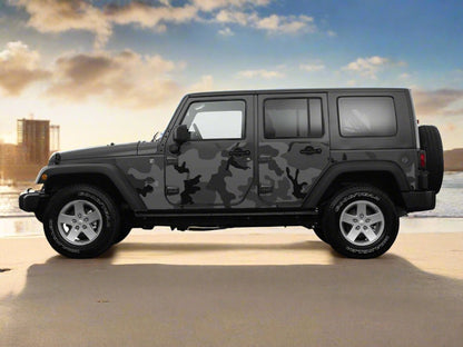 Jeep Wrangler JK Trail Armor Side Wrap 2007-2017 4 Door Urban Camo