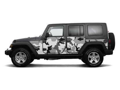 Jeep Wrangler JK Trail Armor Side Wrap 2007-2017 4 Door Urban Camo