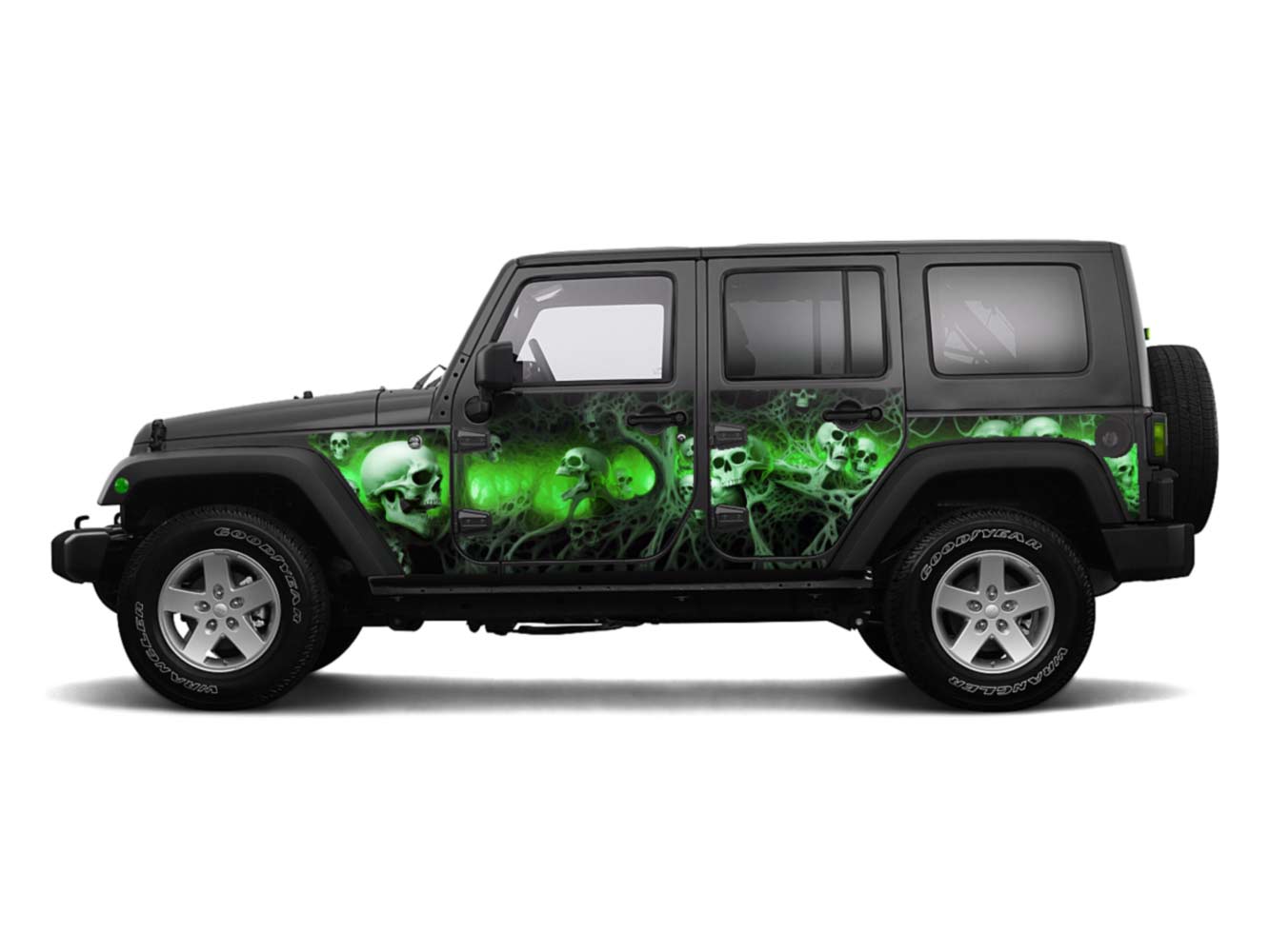 Jeep Wrangler JK Trail Armor  2007-2017 Sinister Skull