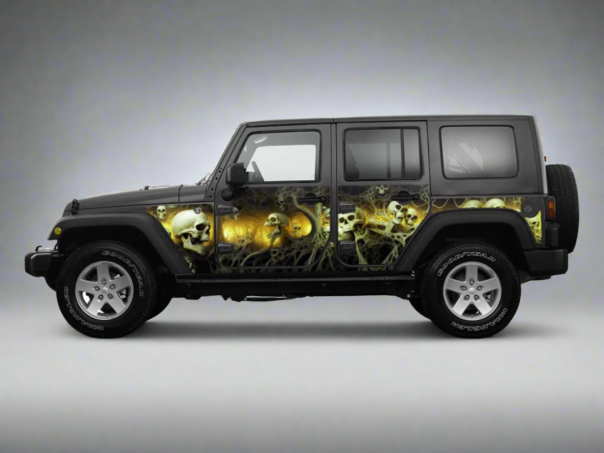 Jeep Wrangler
Wrap 2007-2017 Sinister Skull