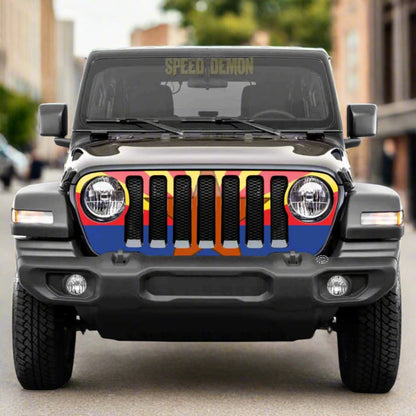 Jeep Gladiator Grill Wrap JL 2018-2025 Arizona Flag