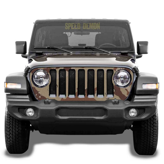 Jeep Gladiator Grill Wrap JL 2018-2025 Desert Camouflage