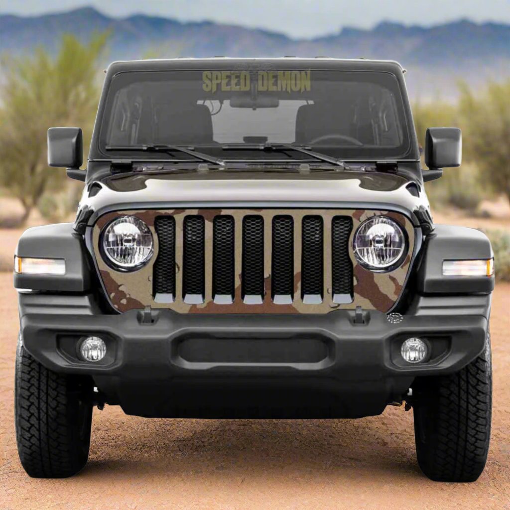 Jeep Gladiator Grill Wrap JL 2020-2025 Desert Camo