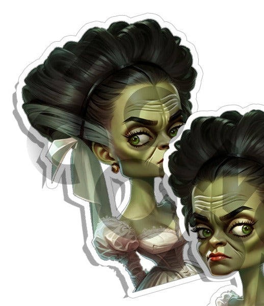 Lily - Bride of Frankenstein RIGHT Decals