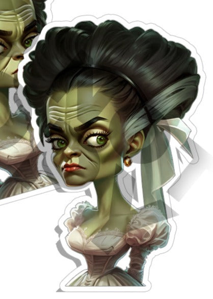 Lily - Bride of Frankenstein LEFT Decals