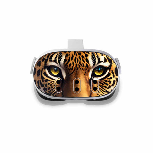 Leopard Eyes Meta Quest 3 Skin Wraps