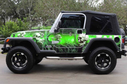 Skull JEEP Wrap