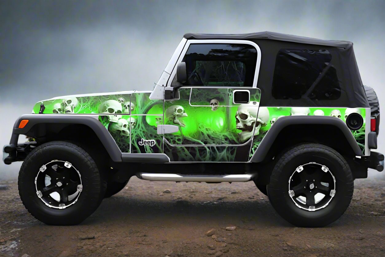 Sinister Skull Mag Armor 2004 Jeep Wrangler