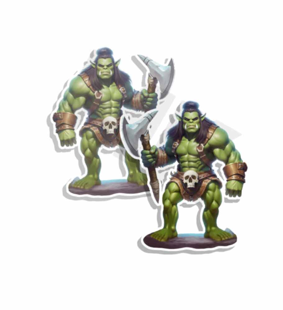 Orc Barbarian Decals