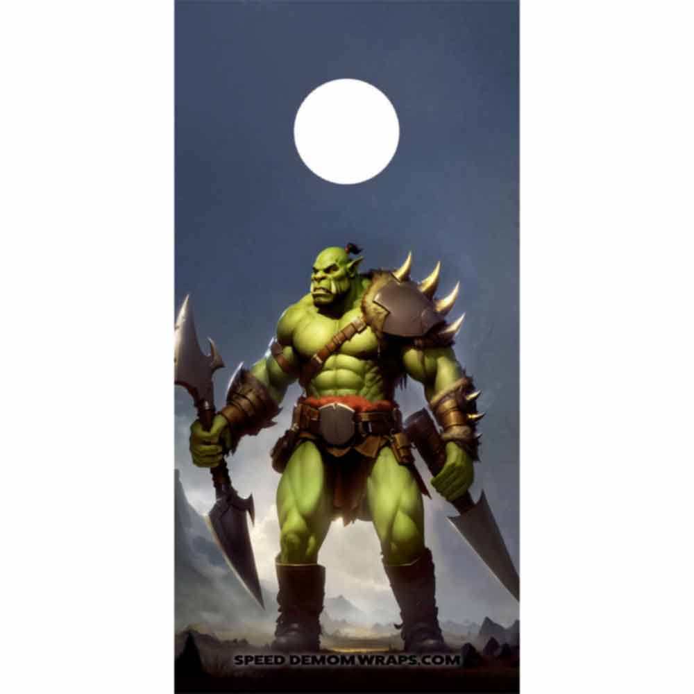 Orc Green Warrior Mirrored