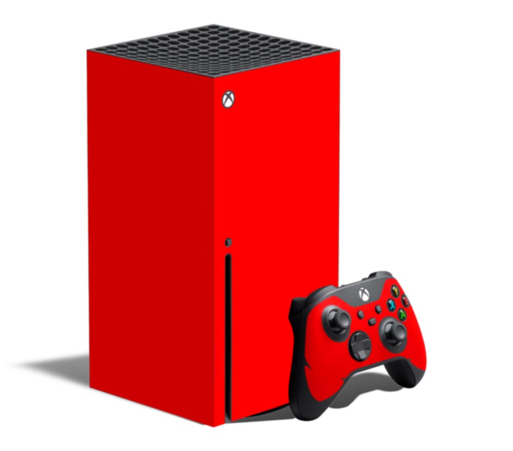 Red X Box Bit Map Xbox Console Wrap - Bright Red - Series X – Speed Demon Wraps