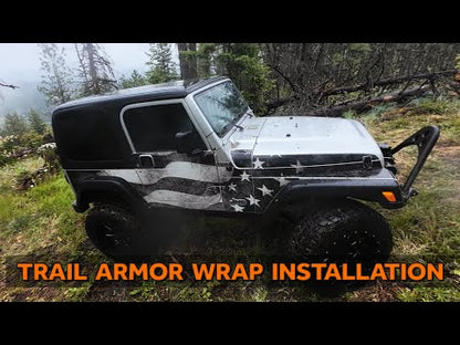 Desert Camo - Pre-Cut Jeep Wrangler Wrap Kit - Fits TJ 1996-2006 - Trail Armor Skin