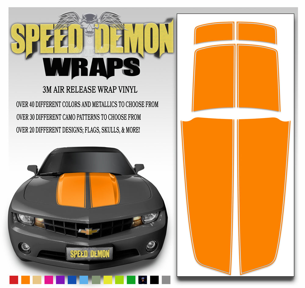 Camaro Stripes Orange