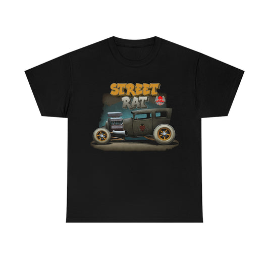 Street Rat - 1929 Model T Rat Rod Speed demon hot rod shop Kustom Kulture Tee Shirt C35502