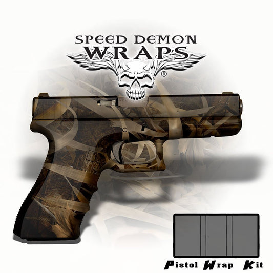 Gun Wraps - Universal Skins ~ Badlands Fallout Camouflage - Speed Demon Wraps
