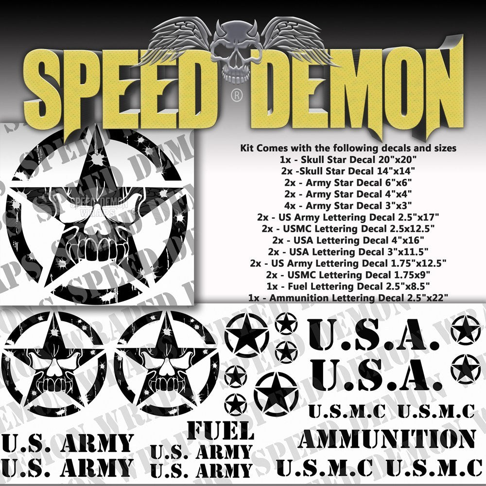 Army Graphics Legend Military Graphics Decals