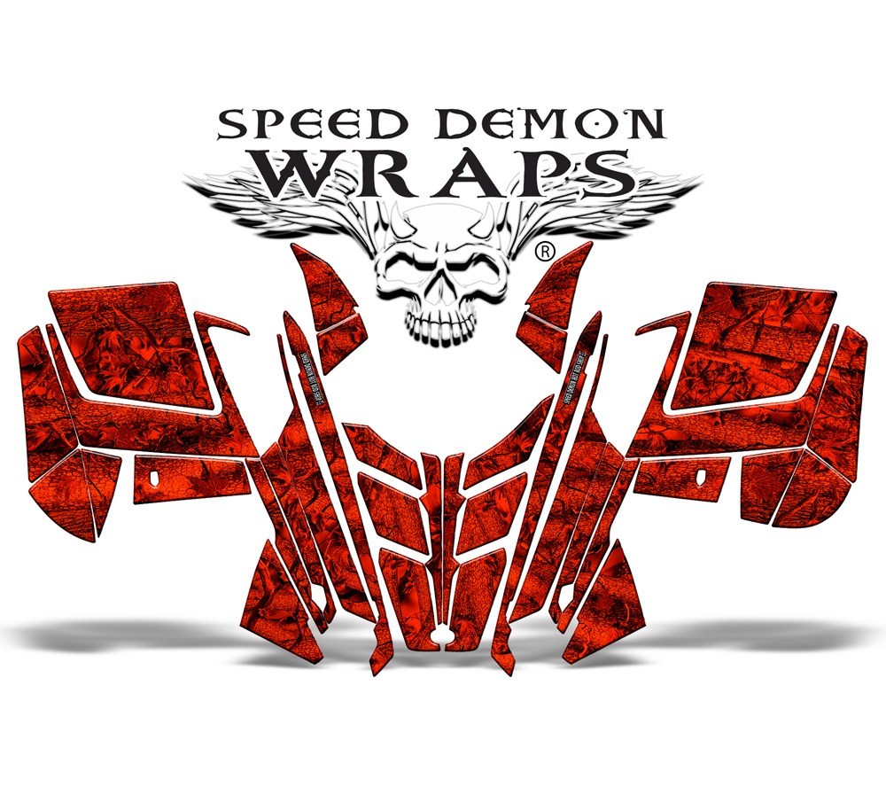 PRO RMK  BLAZE CAMOUFLAGE WRAP - Speed Demon Wraps