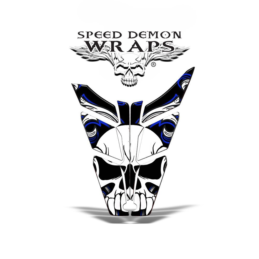 Pro RMK RUSH WRAP - SPEED DEMON BLUE SKULLEN - Speed Demon Wraps