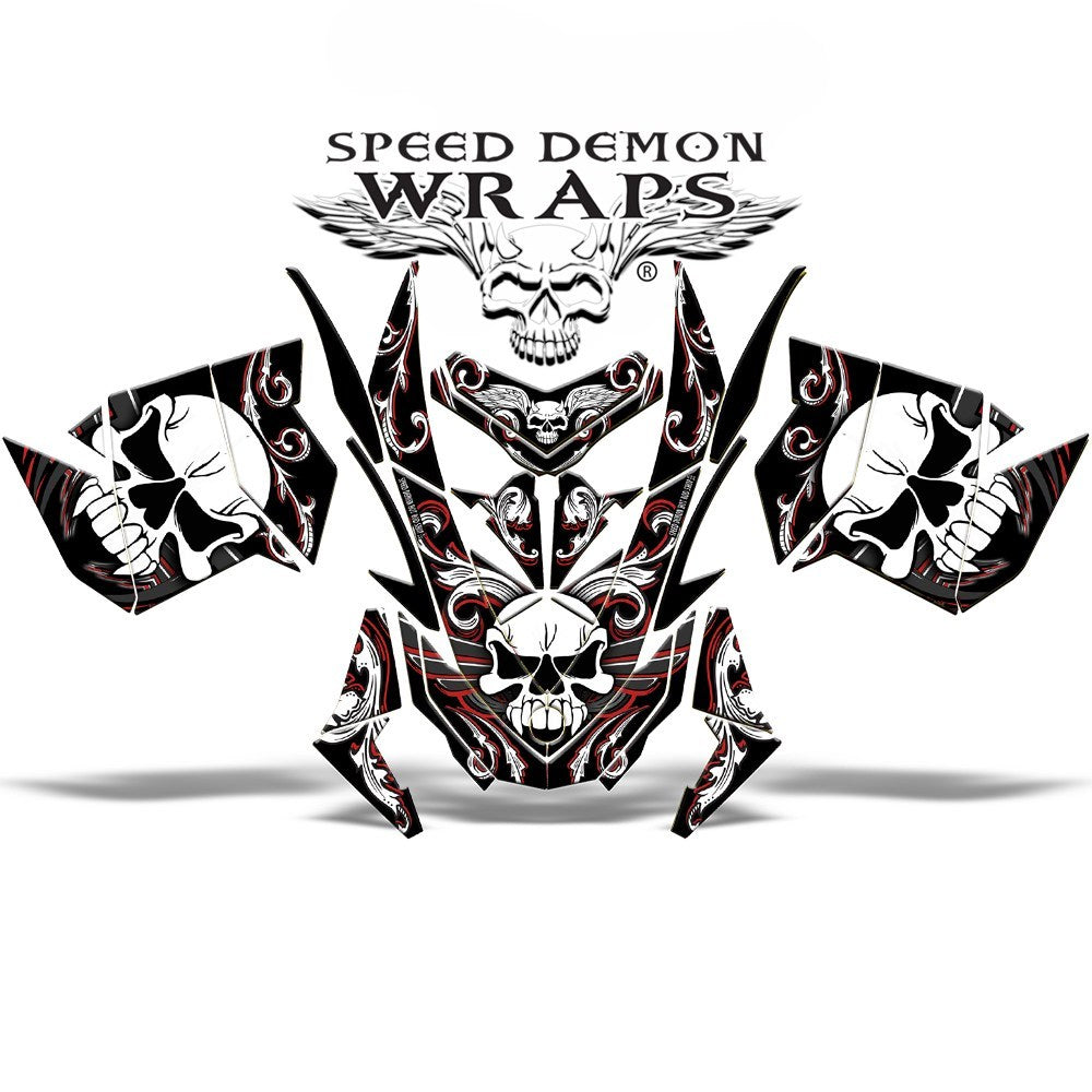 Ski doo XP Snowmobile Sled Graphics Wrap Kit